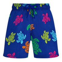 Bañador elástico con estampado Tortues Multicolores para niño Marrakech vista frontal