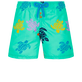 Maillot de bain garçon Ronde Des Tortues Multicolore Nenuphar vue de face