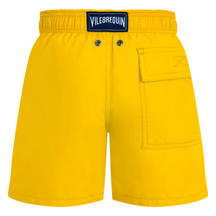 Boys Stretch Swim trunks Dad and Son Sun back view