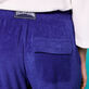 Solid Bermudashorts für Damen und Herren Purple blue Details Ansicht 2