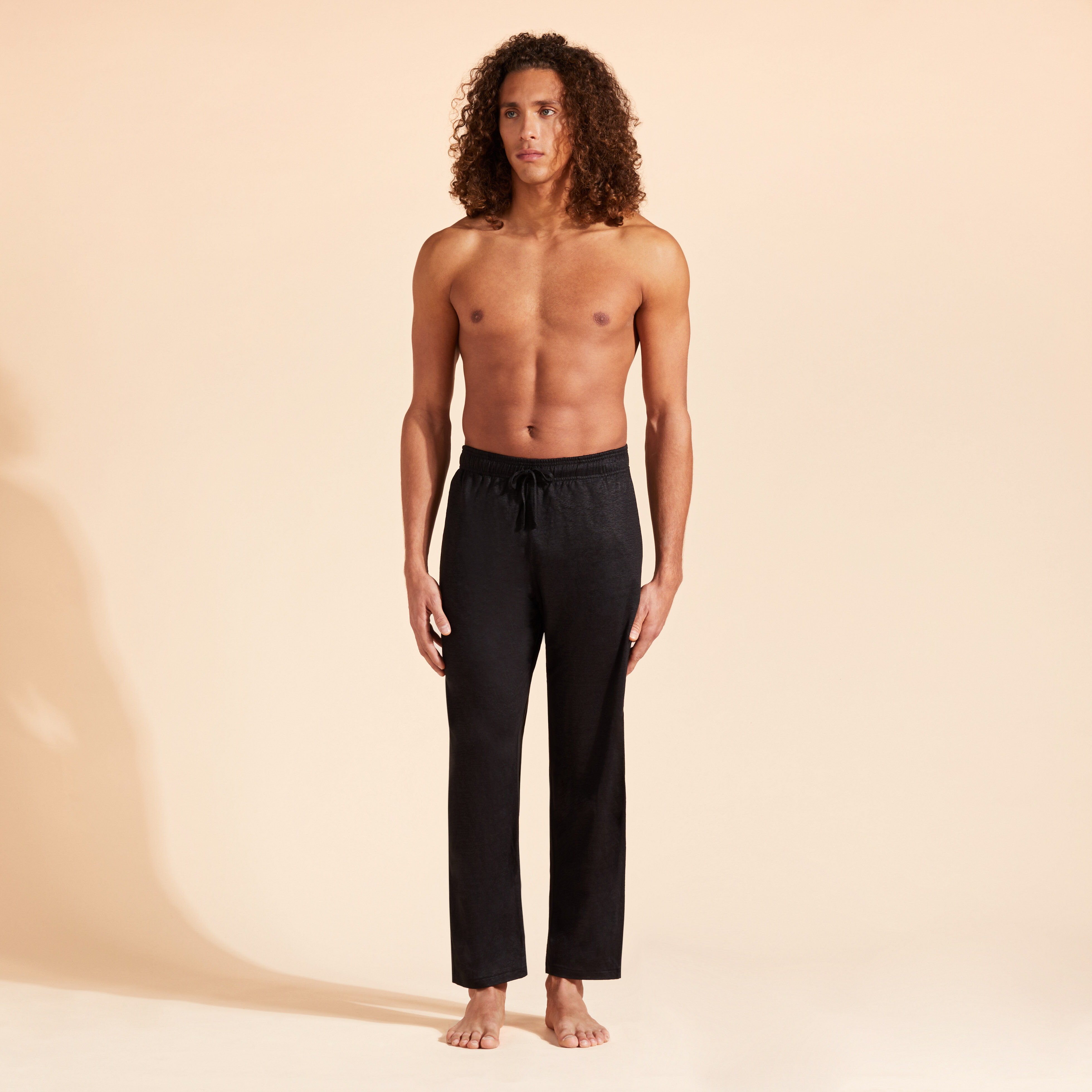 Linen Pants Solid | Vilebrequin Website | PIEU2O00