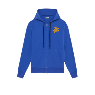 Men Cotton Full Zip Cardigan Turtle Marrakech front view