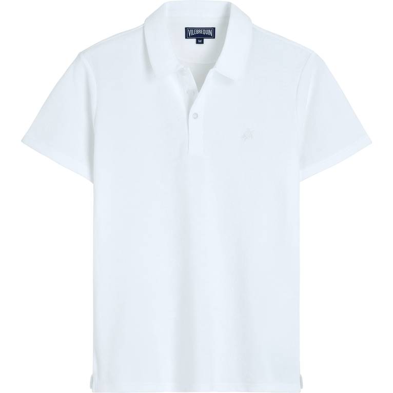 Solid Polohemd Aus Jacquard Für Herren - Phoenix - Weiss - Größe L - Vilebrequin