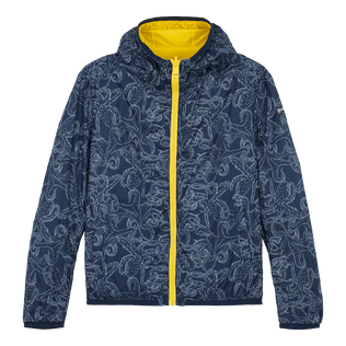 Men Reversible Windbreaker Poulpes Bicolores