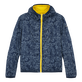 Coupe vent réversible homme imprimé Poulpes Bicolores Soleil vue de détail 1