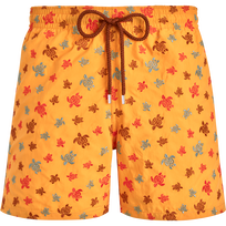 Men Swim Shorts Embroidered Ronde des Tortues - Limited Edition Corn 正面图