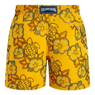 Men Swim Trunks Embroidered Hibiscus Limited Edition