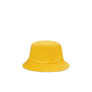 Terry Bucket Hat Mango back view