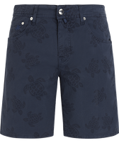 Ronde Des Tortues Bermudashorts für Herren Marineblau Vorderansicht