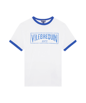 Boys Organic Cotton T-shirt Bicolor Logo Marrakech front view