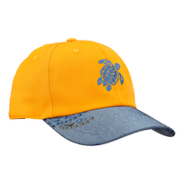 Men Cotton Printed Cap Vendôme Turtles Sun front view