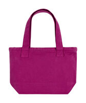 Mini Beach Bag Crimson purple front view