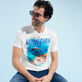 Men Cotton T-shirt Monte Carlo Off white detalles vista 2