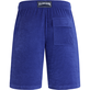 Bermudas de color liso para hombre y mujer Purple blue vista trasera