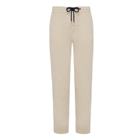 Einfarbige Jogginghose aus Baumwolle und Modal für Herren Hemp Vorderansicht