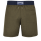 Pantaloncini mare uomo Bicolore Olive heather vista posteriore