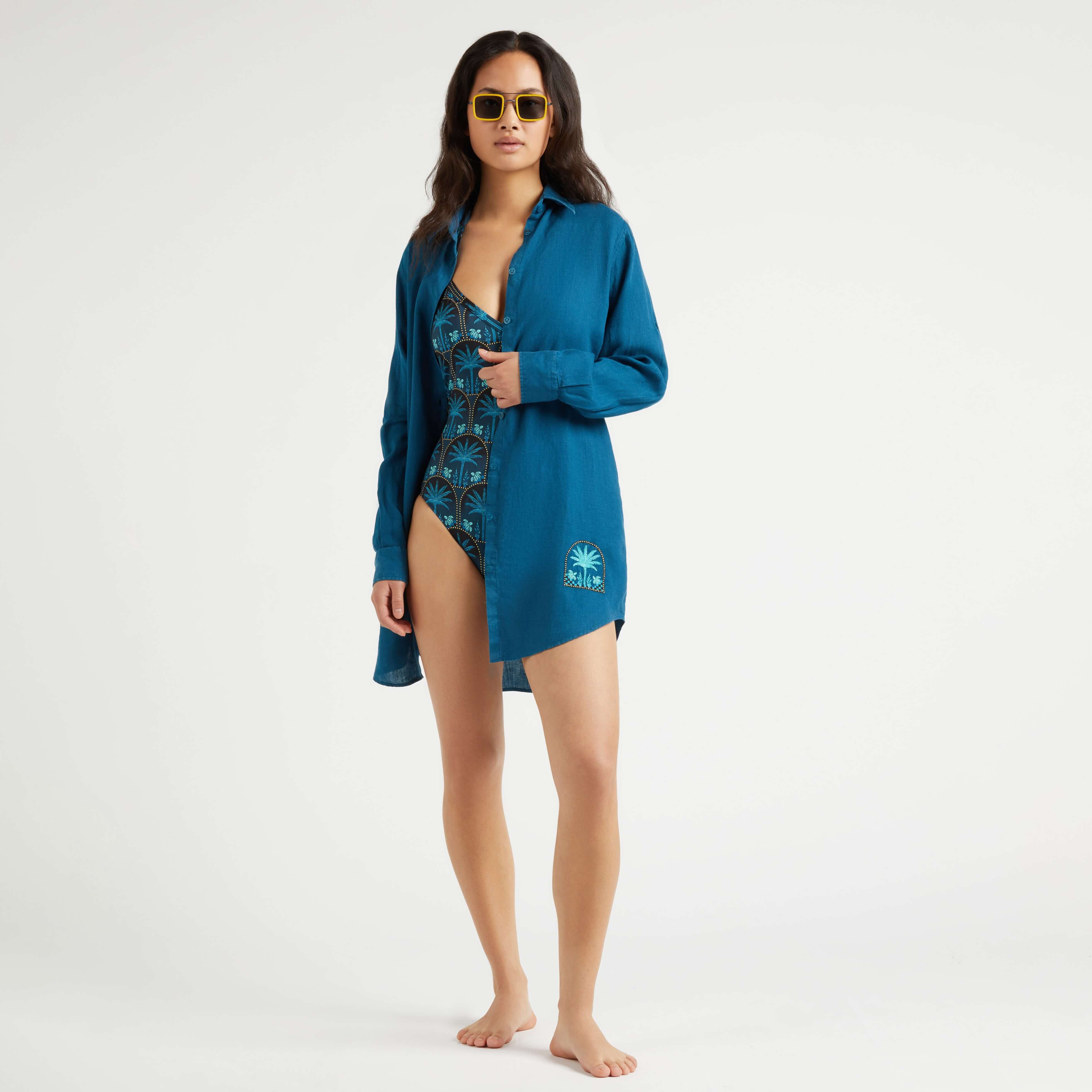 Women One Piece Vilebrequin x Abu Dhabi | Site Vilebrequin