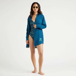 Women Halter One-piece Swimsuit - Vilebrequin x Abu Dhabi Goa details view 1