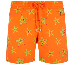 Herren Bestickte Bestickt - Starfish Dance Badeshorts mit Stickerei für Herren – Limitierte Serie, Tango Vorderansicht