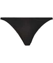 Mini-Bikinihose für Damen Schwarz Vorderansicht