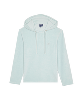 Camiseta de manga larga con capucha de tejido terry para hombre Pacifico vista frontal