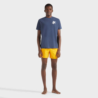Men  Swim shorts Starfish Art Water-reactive Mango front worn view