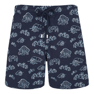 Men Swim Trunks Embroidered Hermit Crabs Limited Edition Vilebrequin