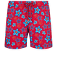 Costume da bagno uomo ricamato Stars Gift - Edizione limitata Burgundy vista frontale