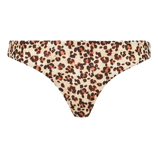 女士 Midi Brief Turtles Leopard 比基尼泳裤 Straw 正面图