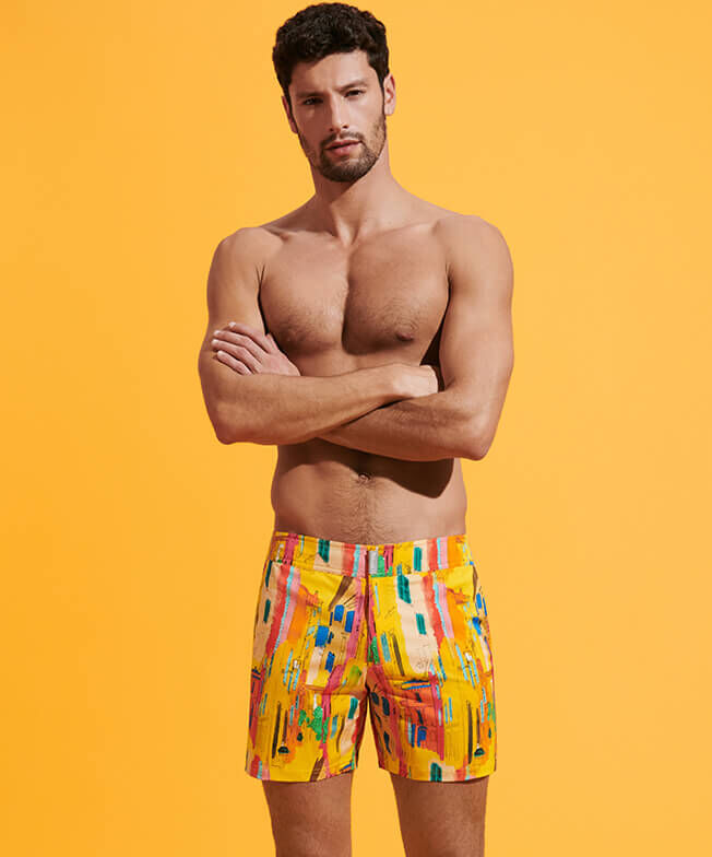 Swim trunks with belt online