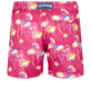 Men Ultra-light and packable Swim Trunks Neo Medusa Burgundy back view
