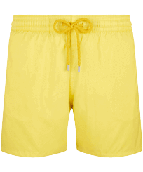 Men Swim Shorts Ultra-light and Packable Solid Mimosa front view