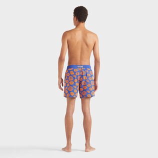 Men Swim Shorts Flocked Fishy Vibes Marrakech back worn view