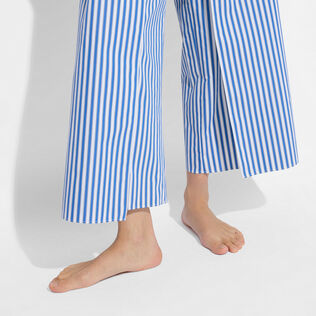 Women Organic Cotton Pants Striped - Vilebrequin x Ines de la Fressange Palace details view 1