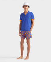Men Flocked Fishy Vibes Look  front view