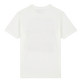 Men Cotton T-shirt Cannes Off white vista trasera