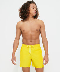 Men Classic Solid - Men Swimwear Solid - Vilebrequin x Palm Angels, Sun front worn view