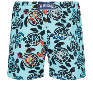 Costume da bagno uomo elasticizzato Screen Turtles Laguna vista posteriore