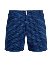 Maillot de bain ceinture plate homme Fish Net Bleu marine vue de face