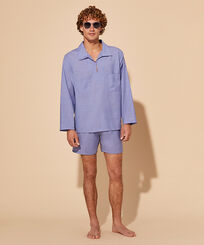 Men Woolmark Blue Look  vue de face
