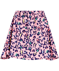 Falda con estampado Turtles Leopard para niña Caramelo vista frontal