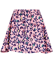 Girls Skirt Turtles Leopard Candy front view