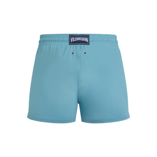 Men Swim Trunks Solid Pondichery back view