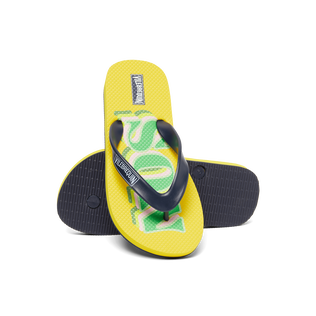 Kids Flip Flops Dad and Son Sun details view 4