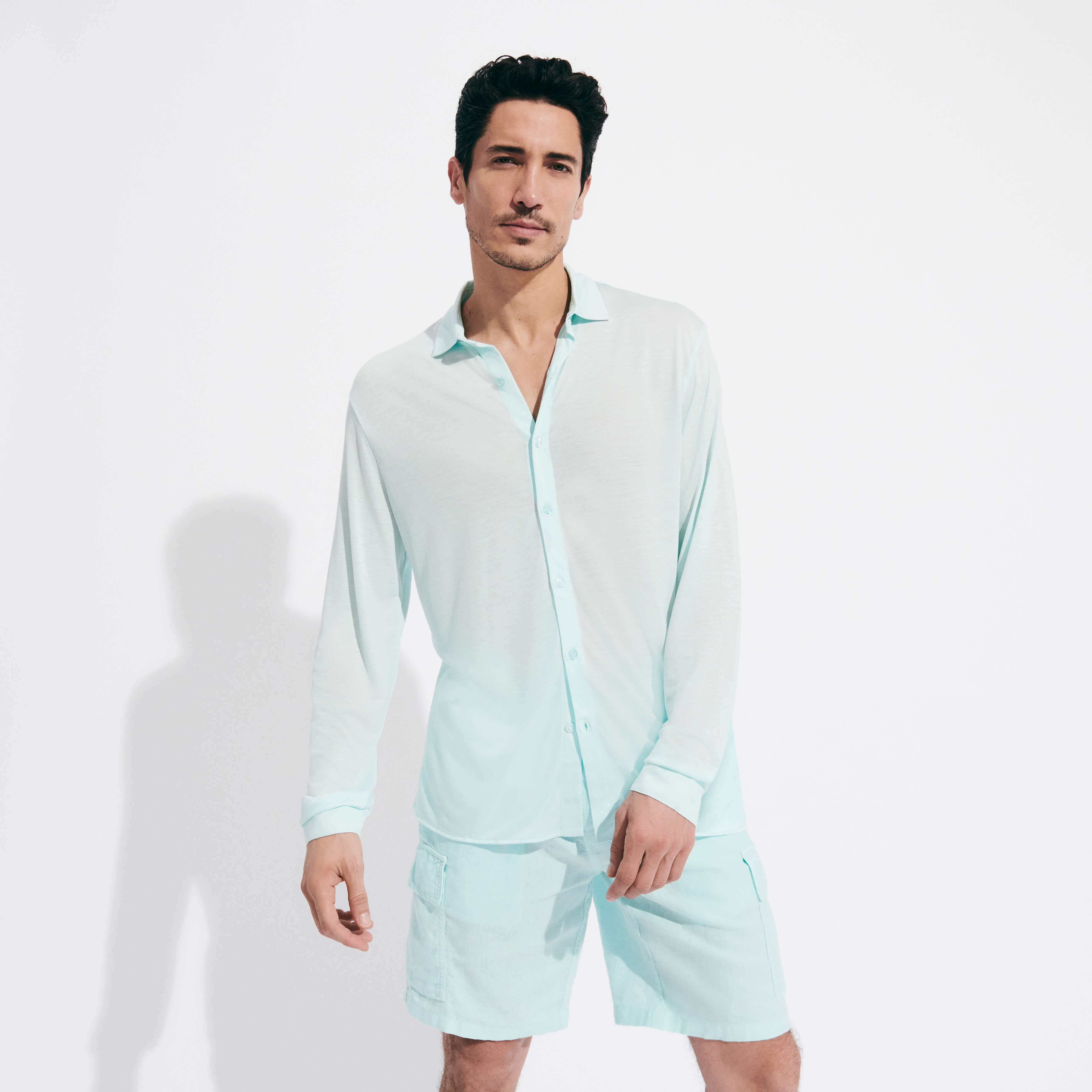 Chemise tencel sale homme