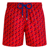 Bañador ultraligero y plegable con estampado Micro Ronde Des Tortues Rainbow para hombre Amapola vista frontal