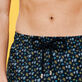 Men Ultra-light and packable Swim Trunks Micro Tortues Rainbow Navy details view 2