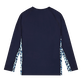 Langärmeliger Turtles Leopard Rashguard für Herren Thalassa Rückansicht