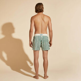 Men Stretch Swim Trunks HS Stripes - Vilebrequin x Highsnobiety |  Vilebrequin Website | MSOZ3F50