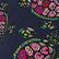 Pillow Navy Blue Provencal Turtles Navy 